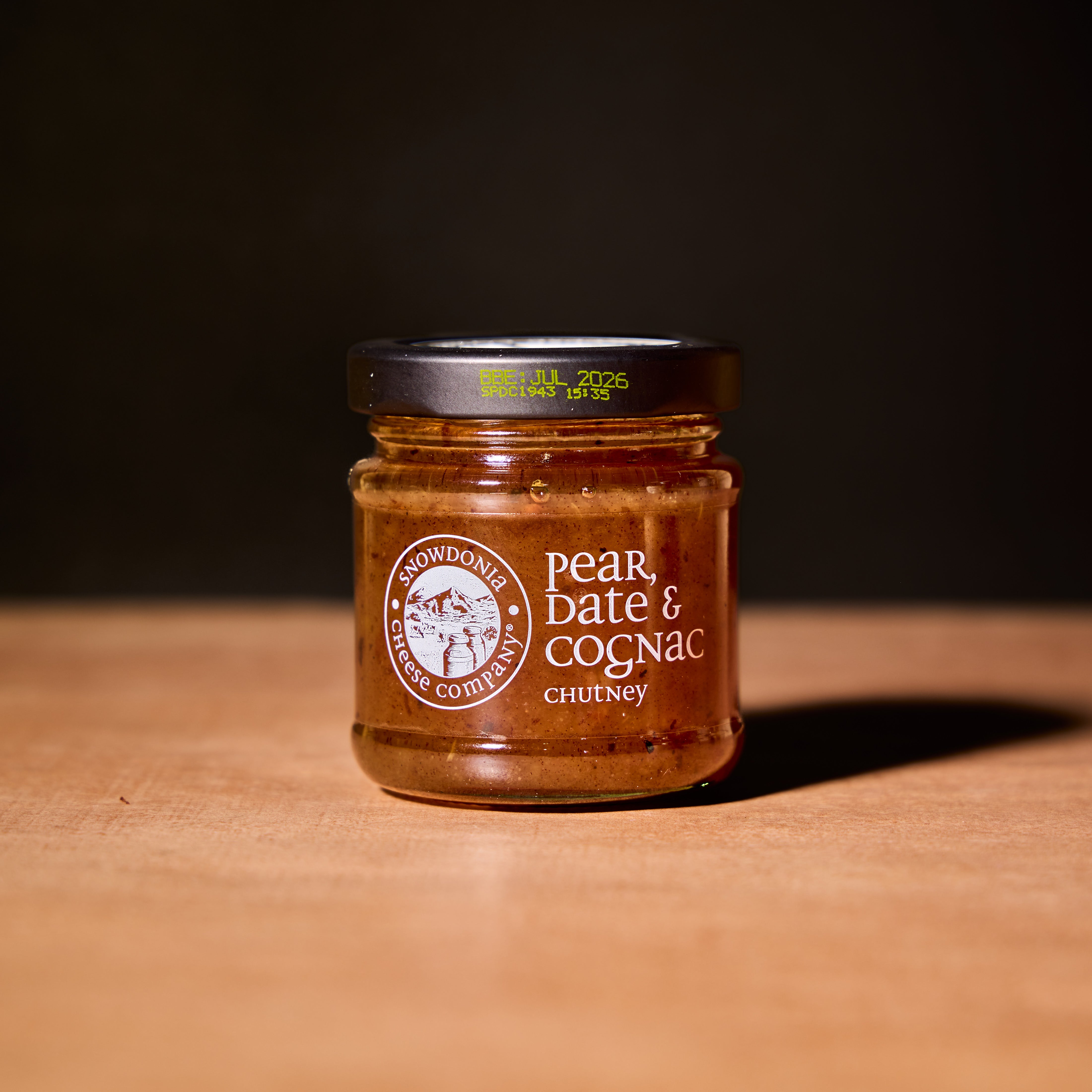 Snowdonia Cheese Co. Pear, Date, and Cognac Chutney114g Olives&Oils(O&O)